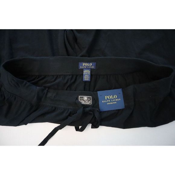 Polo Ralph Lauren PK23RT A9CL Men's Sz 4XT Black Sleep Jogger Sweatpants $60 - Picture 3 of 7